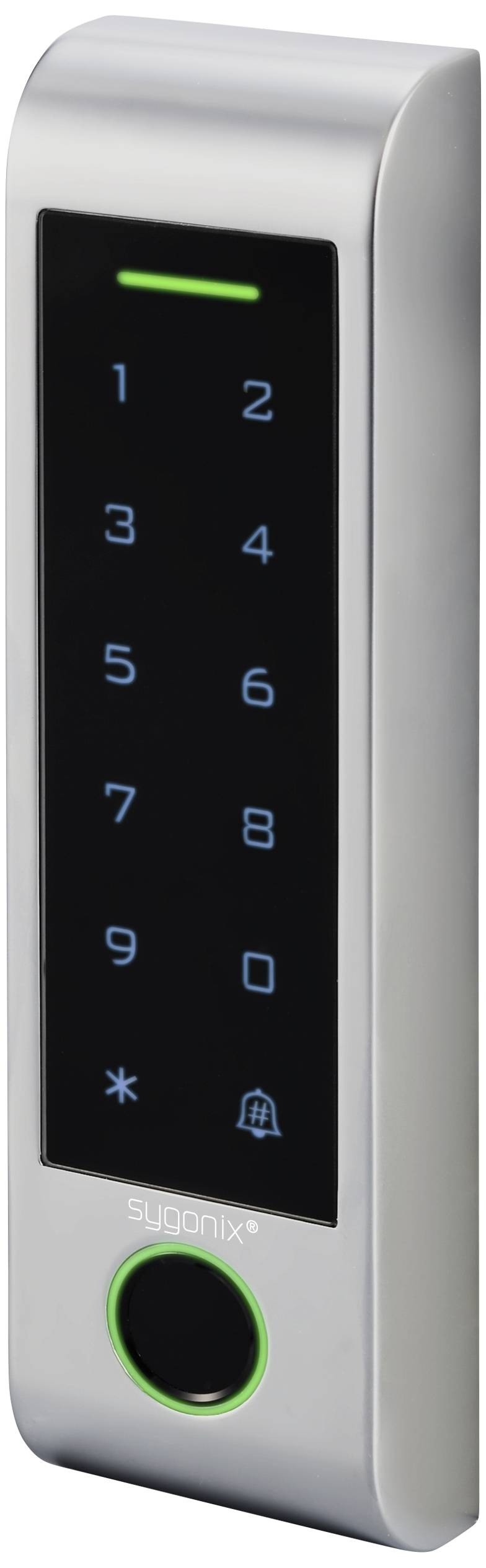 System dostępu na odcisk placa / RFID Sygonix SY-6121662 montaż na powierzchni 12 V/DC, 18 V/DC IP66 z podświetlaną klaw - obrazek 1