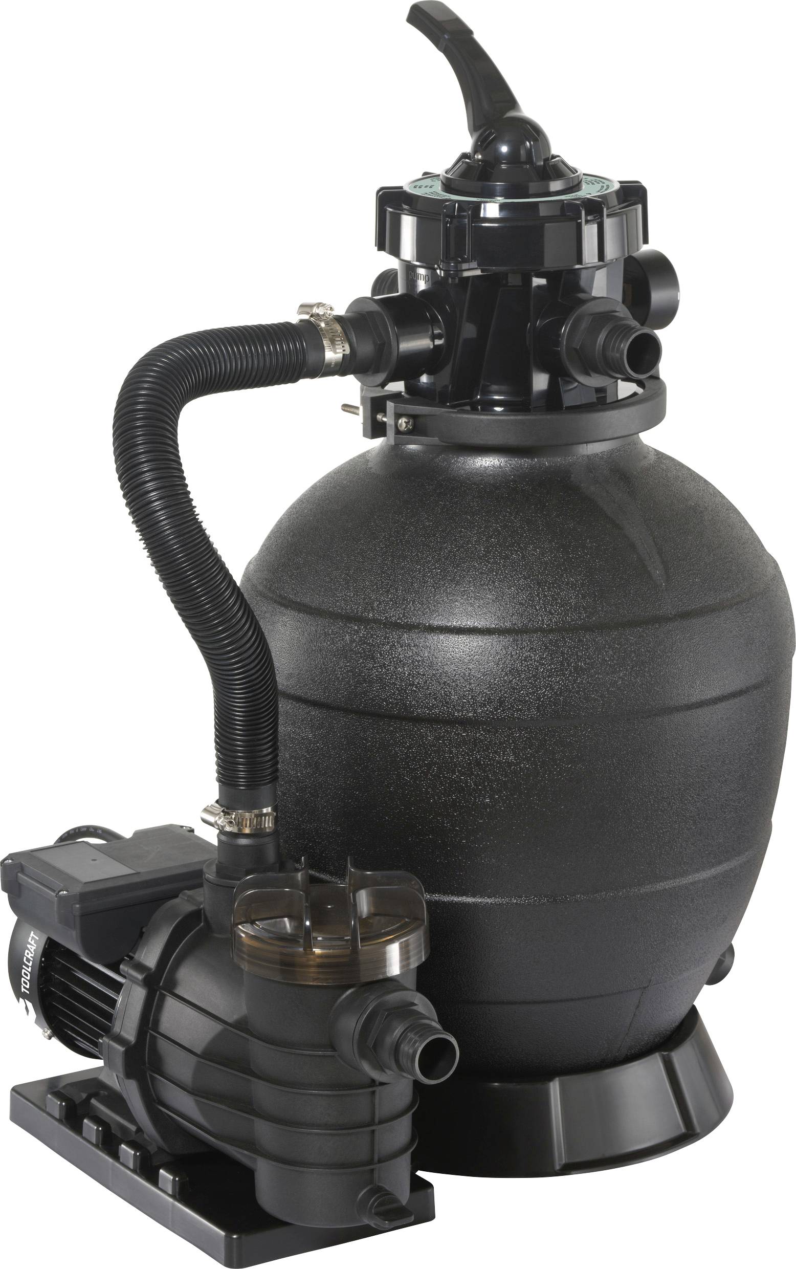 TOOLCRAFT TO-10197438 System filtru piaskowego 13000 l/h 12 m - obrazek 1