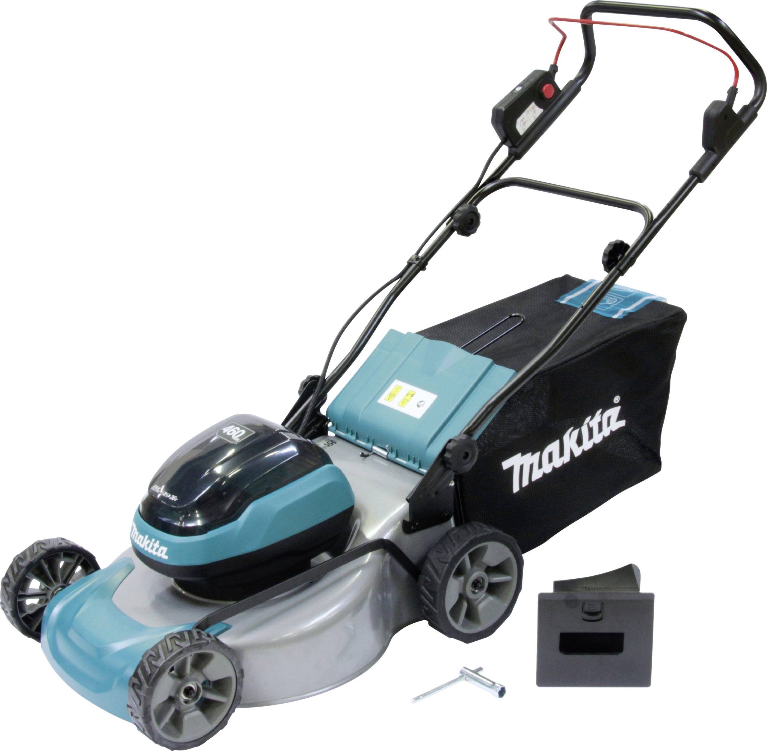 Makita DLM466Z akumulatorowy Akumulatorowa kosiarka do trawy Funkcja mulczowania Maksymalna szerokość cięcia 46 cm - obrazek 1