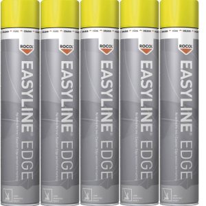 Farba do znakowania Rocol Easyline® EDGE RS47001-5, 5 szt., żółty Farba do znakowania Rocol Easyline® EDGE RS47001-5, 5 szt., żółty
