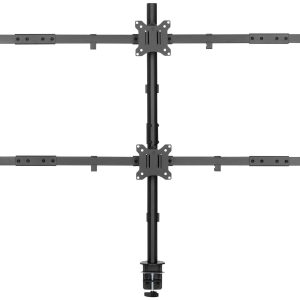 SpeaKa Professional Uchwyt do monitora, stołowy SP-MM-1010 6 Wyświetlacz 43,2 cm (17″) – 81,3 cm (32″) czarny (RAL 7001) SpeaKa Professional Uchwyt do monitora, stołowy SP-MM-1010 6 Wyświetlacz 43,2 cm (17″) – 81,3 cm (32″) czarny (RAL 7001)