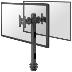 Neomounts Uchwyt do monitora, stołowy FPMA-D050DBLACK 2 Wyświetlacz 25,4 cm (10″) – 76,2 cm (30″) czarny z regulowaną wy Neomounts Uchwyt do monitora, stołowy FPMA-D050DBLACK 2 Wyświetlacz 25,4 cm (10″) – 76,2 cm (30″) czarny z regulowaną wy