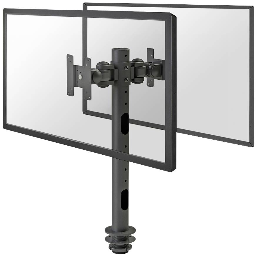 Neomounts Uchwyt do monitora, stołowy FPMA-D050DBLACK 2 Wyświetlacz 25,4 cm (10") - 76,2 cm (30") czarny z regulowaną wy - obrazek 1