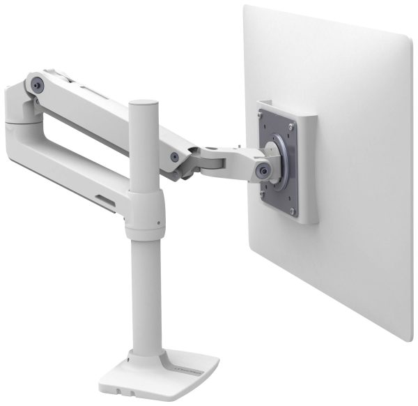 Ergotron Uchwyt do monitora, stołowy LX Arm Tall Desk Mount 1 Wyświetlacz 25,4 cm (10″) – 81,3 cm (32″) biały z regulowa
