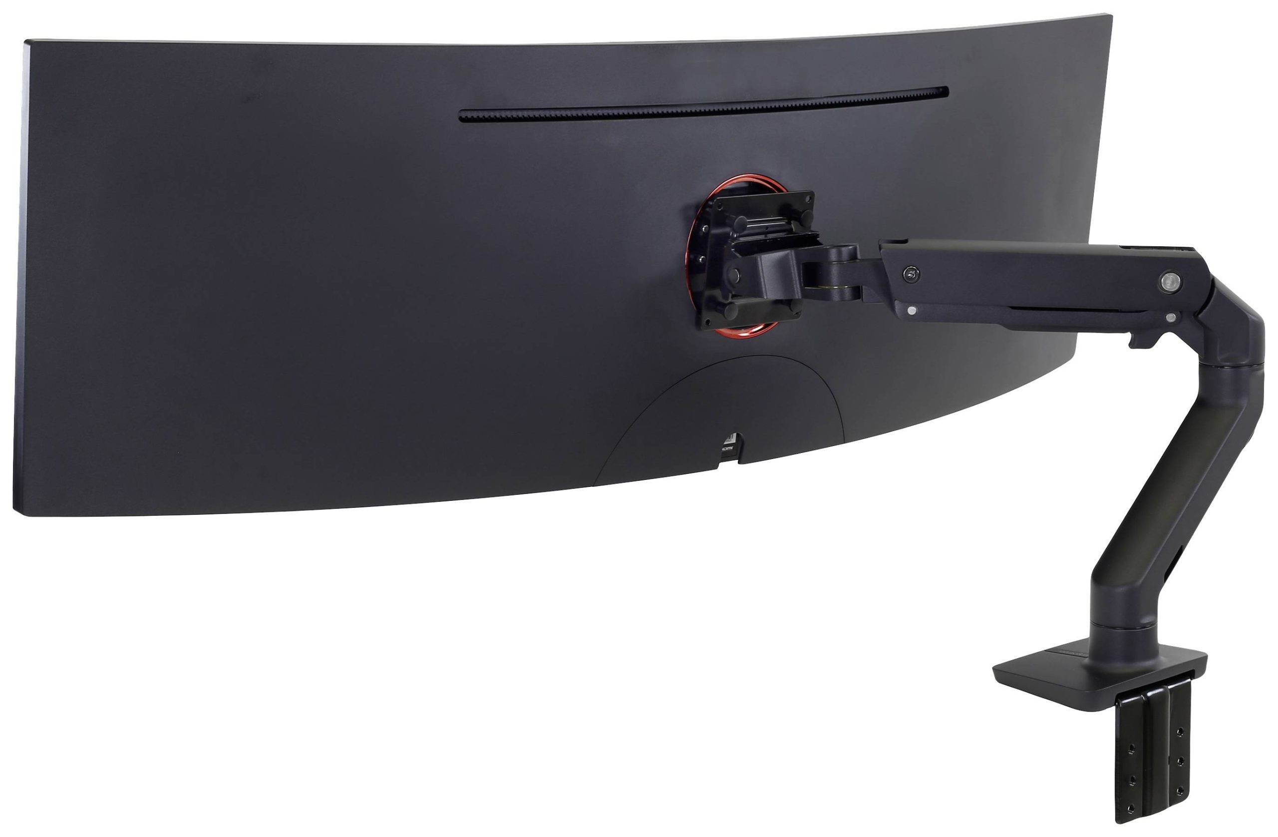 Ergotron Uchwyt do monitora, stołowy HX Arm Desk Mount HD 1 Wyświetlacz 38,1 cm (15") - 124,5 cm (49") czarny Obrotowy, - obrazek 1