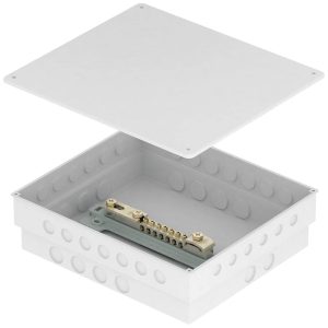 Szyna wyrównująca potencjał OBO Bettermann 1809 UP 5015065, 67 mm x 250 mm , 1 szt. Szyna wyrównująca potencjał OBO Bettermann 1809 UP 5015065, 67 mm x 250 mm , 1 szt.