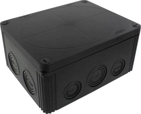Wiska 10110739 Skrzynka przyłączeniowa (D x S x W) 200 x 160 x 94 mm czarny IP66/IP67 1 szt.