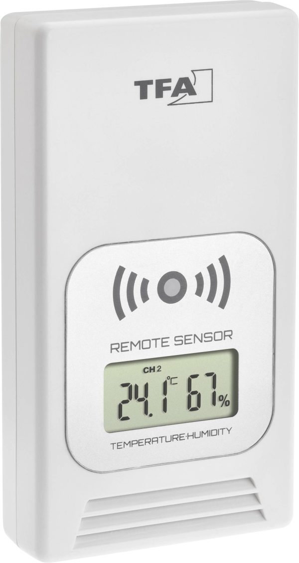 TFA Dostmann 30.3241.02 Czujnik temperatury/wilgotności Radiowy 433 MHz TFA Dostmann 30.3241.02 Czujnik temperatury/wilgotności Radiowy 433 MHz