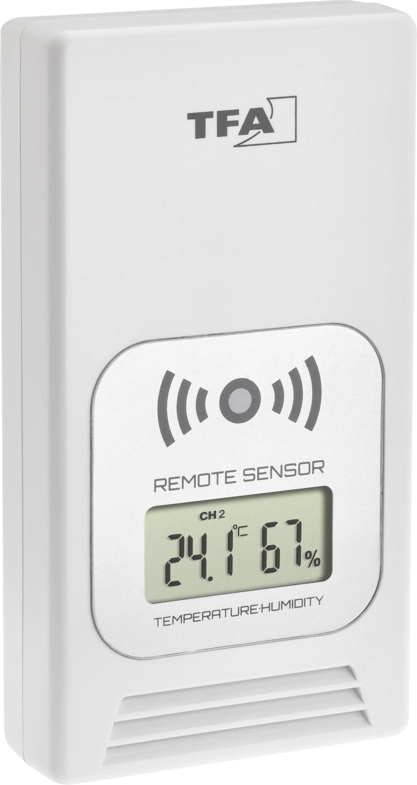 TFA Dostmann 30.3241.02 Czujnik temperatury/wilgotności Radiowy 433 MHz - obrazek 1