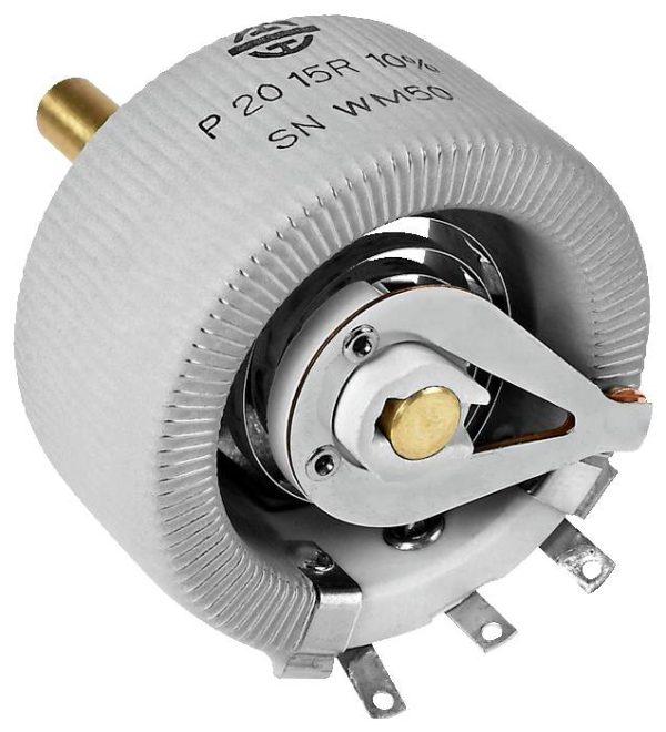 Vishay P20 50 10R 10% AEY Potencjometr drutowy 30 W 10 Ω 1 szt.