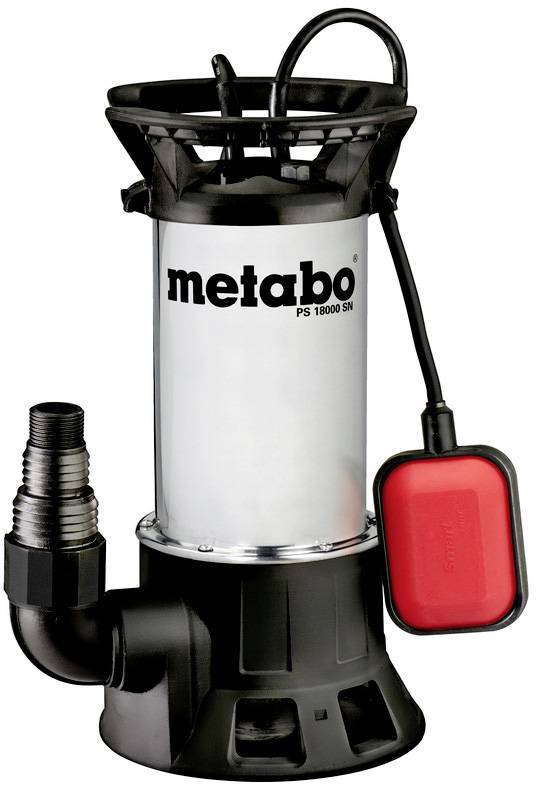 Metabo 251800000 PS 18000 SN Pompa zanurzeniowa do brudnej wody 1900 l/h 11 m