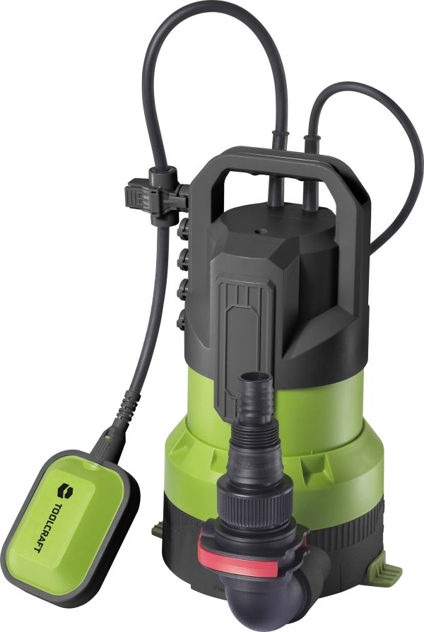 TOOLCRAFT TO-10207230 Q400B256 Pompa zanurzeniowa do brudnej wody 13000 l/h 6 m
