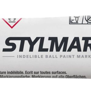 Markal Stylmark Original 96653 Marker w tubce żółty 2 mm, 3 mm Markal Stylmark Original 96653 Marker w tubce żółty 2 mm, 3 mm