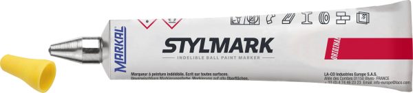 Markal Stylmark Original 96653 Marker w tubce żółty 2 mm, 3 mm