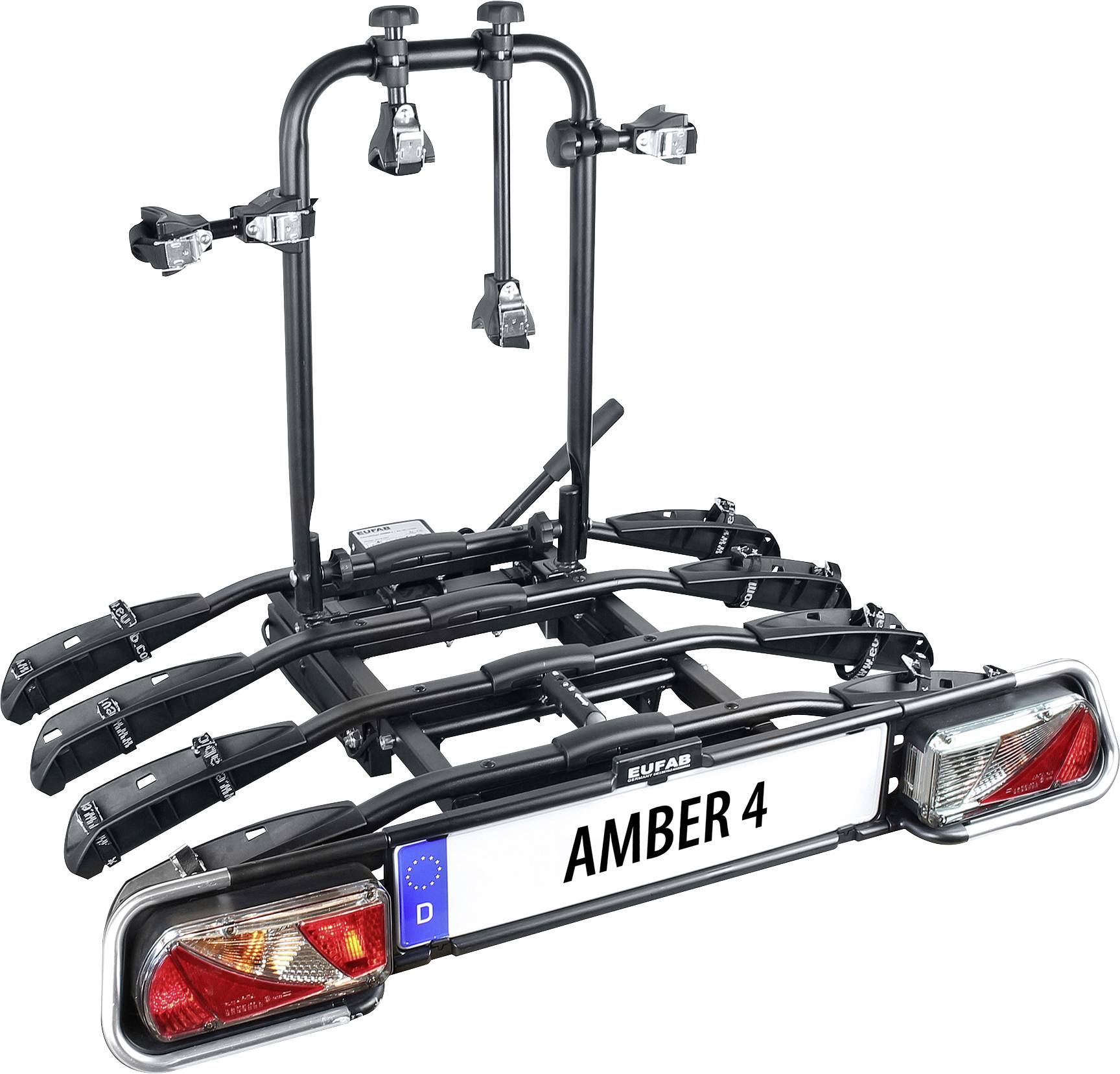 Bagażnik rowerowy Eufab Fahrradträger AMBER IV 1 szt. - obrazek 1