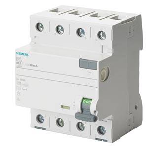 Siemens 5SV33423 Wyłącznik różnicowoprądowy F 25 A 0.03 A 400 V - obrazek 1
