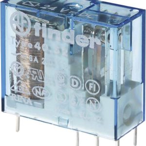 Finder 40.52.7.024.0000 Przekaźnik SMT 40.52.7.024.0000, monostabilny, 1 cewka, 400 V/AC, 8 A, 1 szt. Finder 40.52.7.024.0000 Przekaźnik SMT 40.52.7.024.0000, monostabilny, 1 cewka, 400 V/AC, 8 A, 1 szt.