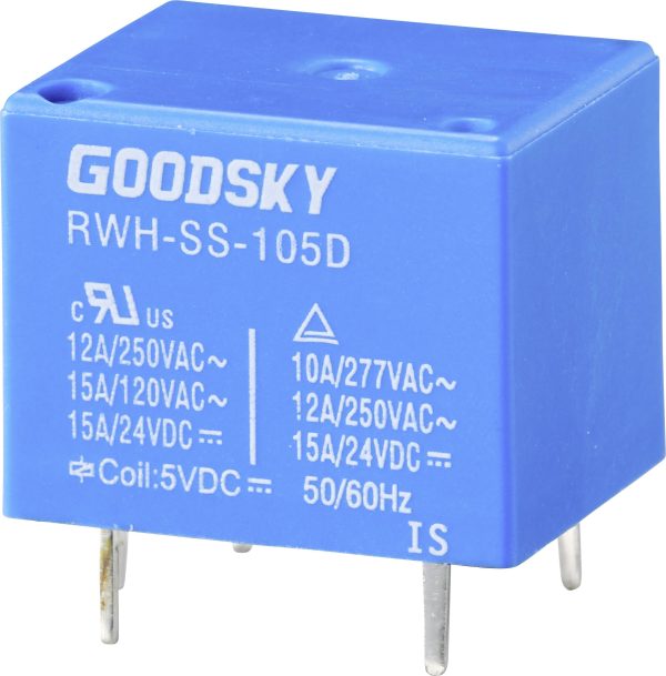 GoodSky RWH-SS-105D Przekaźnik SMT 5 V/DC 15 A 1 zestyk przełączny 1 szt. paleta
