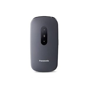 Panasonic KX-TU446 Telefon komórkowy z klapką dla Seniora wstrząspoodporny szary Panasonic KX-TU446 Telefon komórkowy z klapką dla Seniora wstrząspoodporny szary