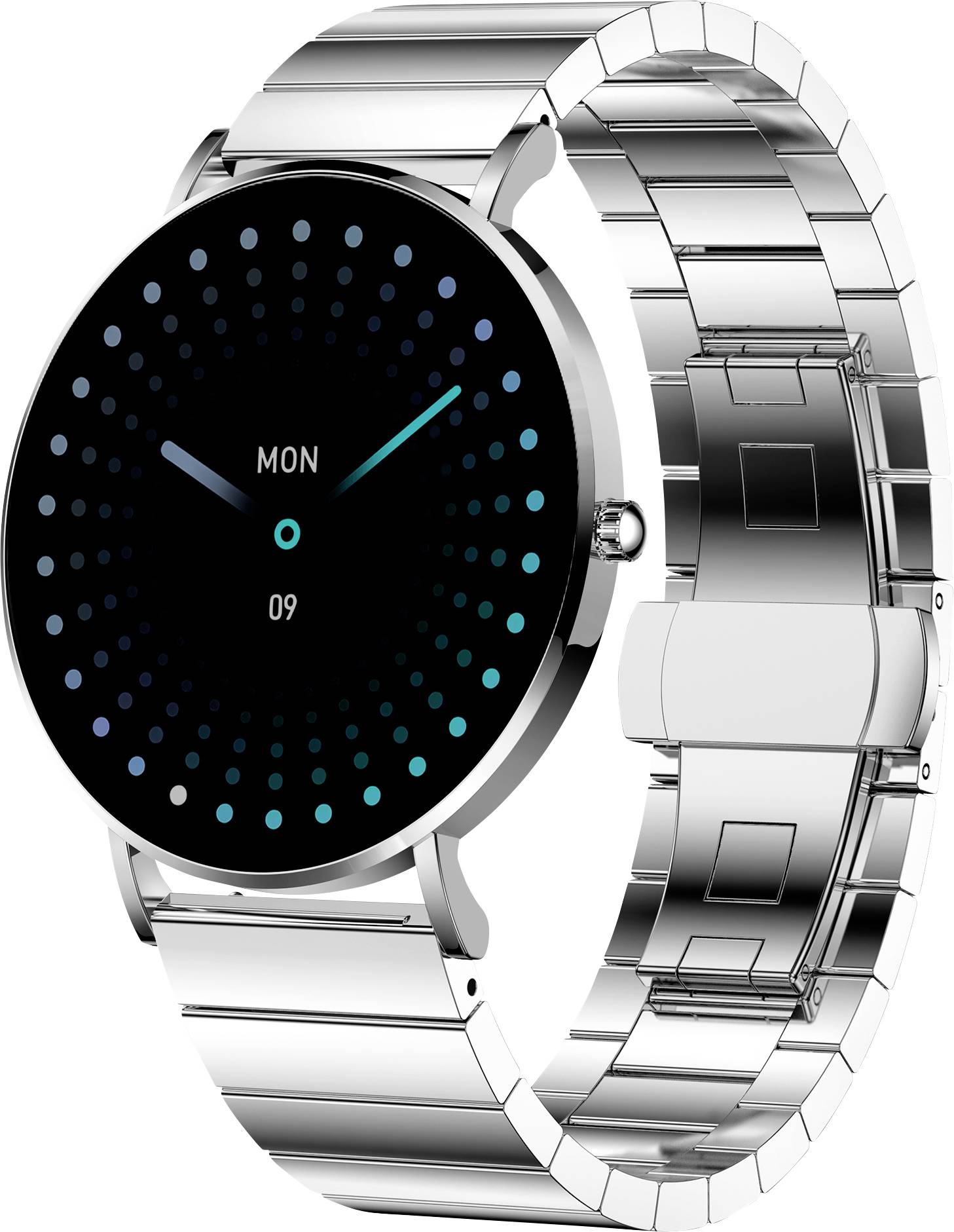 XCOAST Smartwatch srebrny - obrazek 1