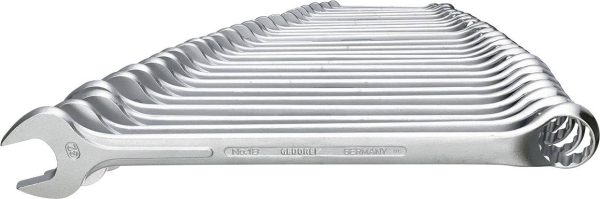 Gedore 6012920 1 B-026 Zestaw kluczy płasko oczkowych 26 szt. Rozmiar klucza (metryczny) (tylko do tytułu) 6 – 32 mm