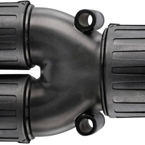 Trójnik Y-kształtny HellermannTyton HG21-Y16, O 21/16 mm, czarny Trójnik Y-kształtny HellermannTyton HG21-Y16, O 21/16 mm, czarny