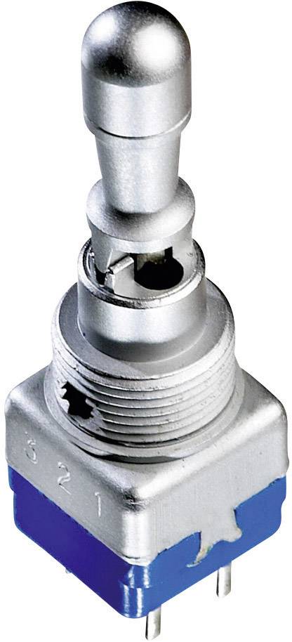 APEM 12147A 12147A Przełącznik dźwigienkowy 250 V/AC 2 A 2 x (wł)/wył/(wł) IP54 chwilowy/0/chwilowy 1 szt.
