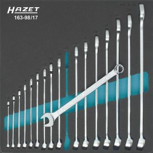 Zestaw kluczy płasko oczkowych Hazet 163-98/17 Zestaw kluczy płasko oczkowych Hazet 163-98/17