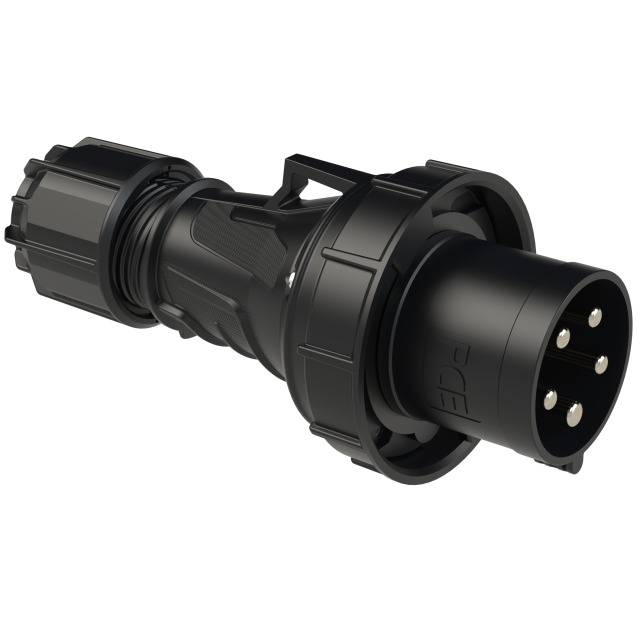 Wtyczka PCE 035-6xs, 400 V, 63 A, IP44 - obrazek 1