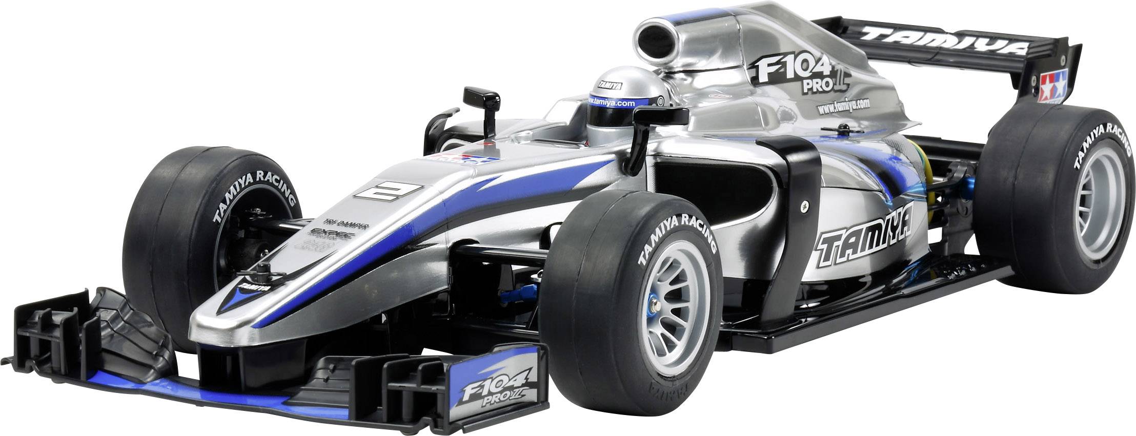 Tamiya F104 Pro II 1:10 Model samochodu RC Elektryczny Tor 2WD Do samodzielnego złożenia - obrazek 1