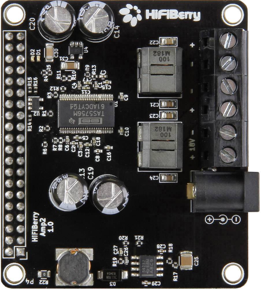 HiFiBerry AMP2 Płytka rozszerzająca Raspberry Pi® - obrazek 1