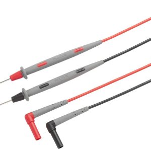 Fluke TL71-1 Zestaw przewodów pomiarowych bezpiecznych złącze męskie, lamelkowe 4 mm sonda 1.50 m czarny, czerwony 1 szt