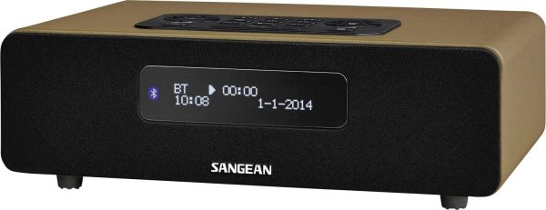 Radio Sangean DDR-36 BT DAB+, fale metrowe (VHF) brązowy