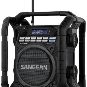 Radio na budowę Sangean U-4 DBT+ DAB+, fale metrowe (VHF) funkcja ładowania akumulatora, wielokrotne ładowanie, wodoodpo Radio na budowę Sangean U-4 DBT+ DAB+, fale metrowe (VHF) funkcja ładowania akumulatora, wielokrotne ładowanie, wodoodpo