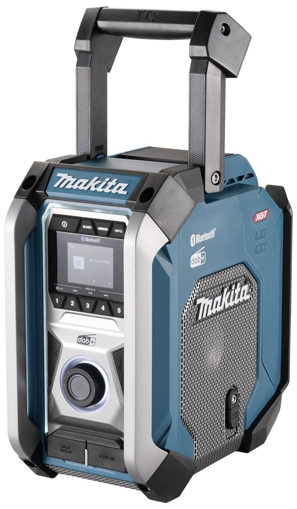Radio na budowę Makita MR007GZ fale metrowe (VHF), DAB, DAB+