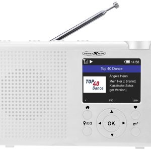 Radio internetowe Reflexion TRA23i/WH Internet, DAB+, DAB, fale metrowe (VHF) wielokrotne ładowanie biały Radio internetowe Reflexion TRA23i/WH Internet, DAB+, DAB, fale metrowe (VHF) wielokrotne ładowanie biały