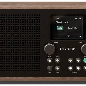 Radio Pure Classic H4 Coffee Black/Walnut EU/UK DAB+, FM funkcja budzika czarny, drewno Radio Pure Classic H4 Coffee Black/Walnut EU/UK DAB+, FM funkcja budzika czarny, drewno
