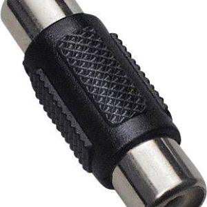 Łącznik żeński cinch/cinch BKL Electronic 1102001, czarny Łącznik żeński cinch/cinch BKL Electronic 1102001, czarny