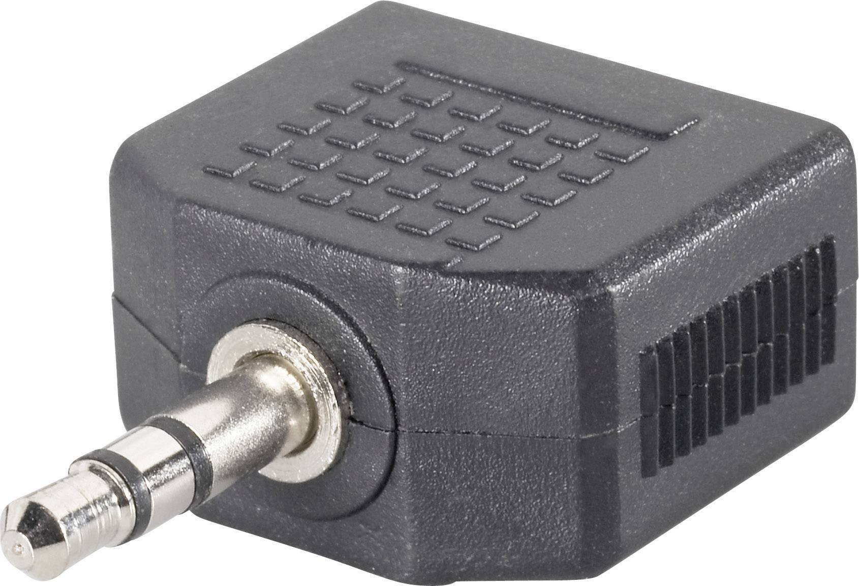Audio adapter Y SpeaKa Professional SP-7870244, Jack - obrazek 1