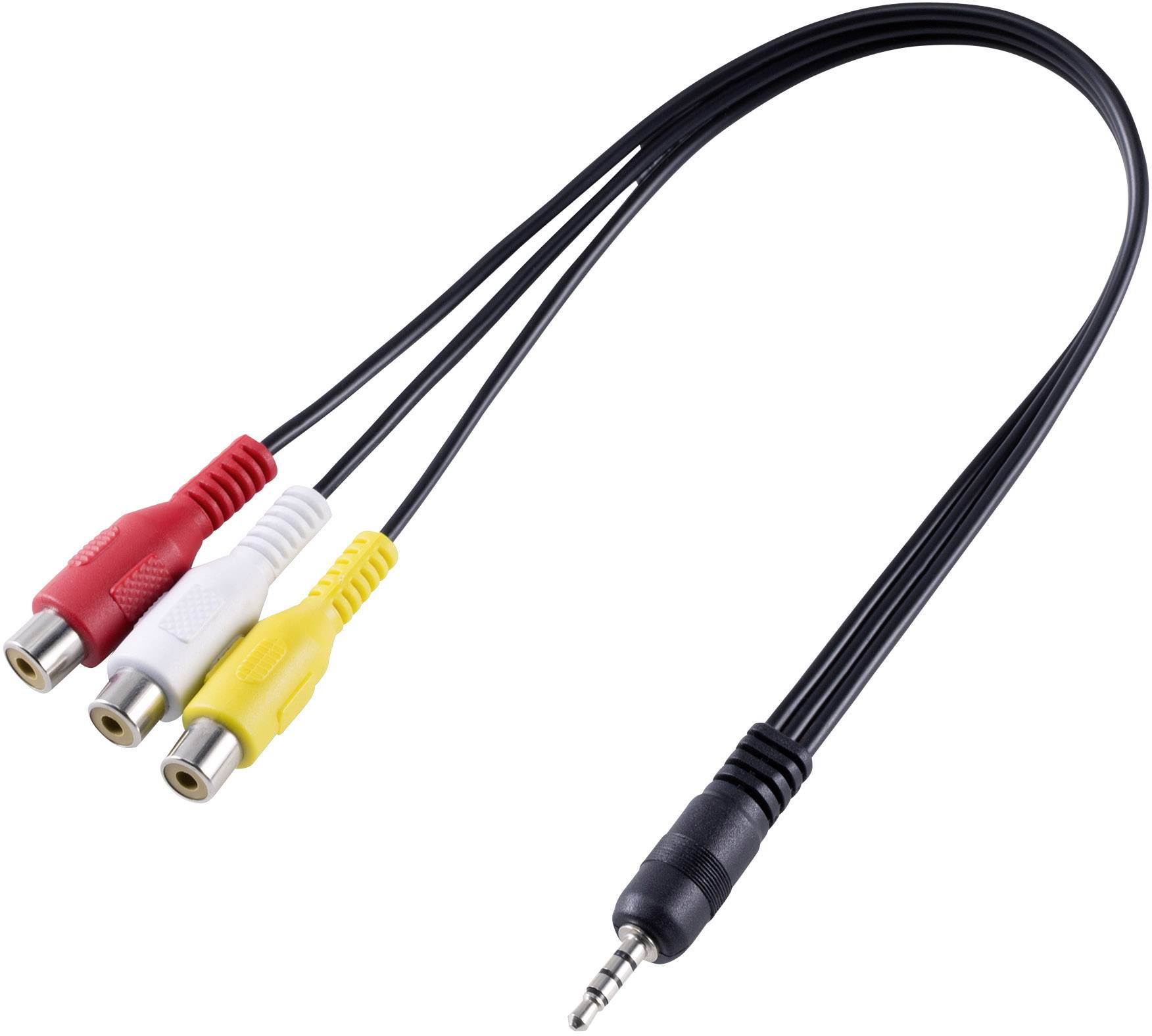 Audio SpeaKa Professional SP-8433716, AV, 25 cm - obrazek 1
