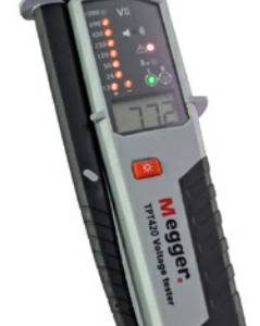 Dwubiegunowy tester napięcia Megger TPT420 CAT IV 1000 V Kalibracja (ISO) Dwubiegunowy tester napięcia Megger TPT420 CAT IV 1000 V Kalibracja (ISO)