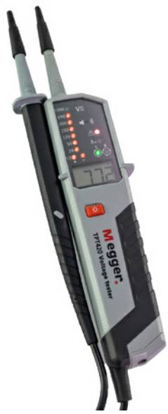 Dwubiegunowy tester napięcia Megger TPT420 CAT IV 1000 V Kalibracja (ISO) - obrazek 1