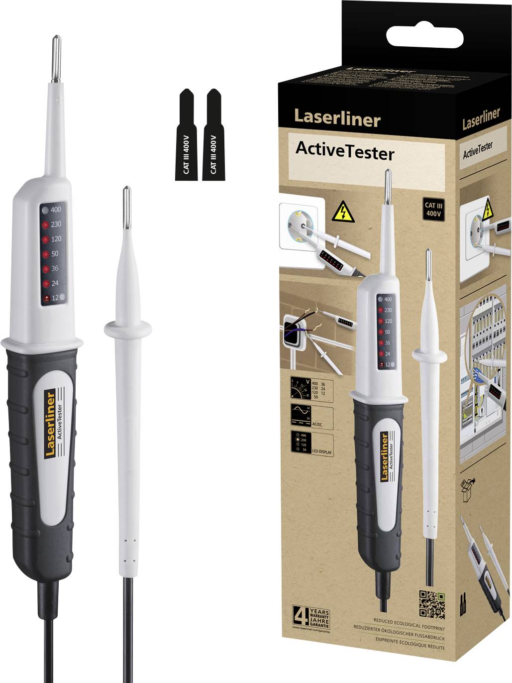 Miernik napięcia i ciągłości Laserliner ActiveTester - obrazek 1