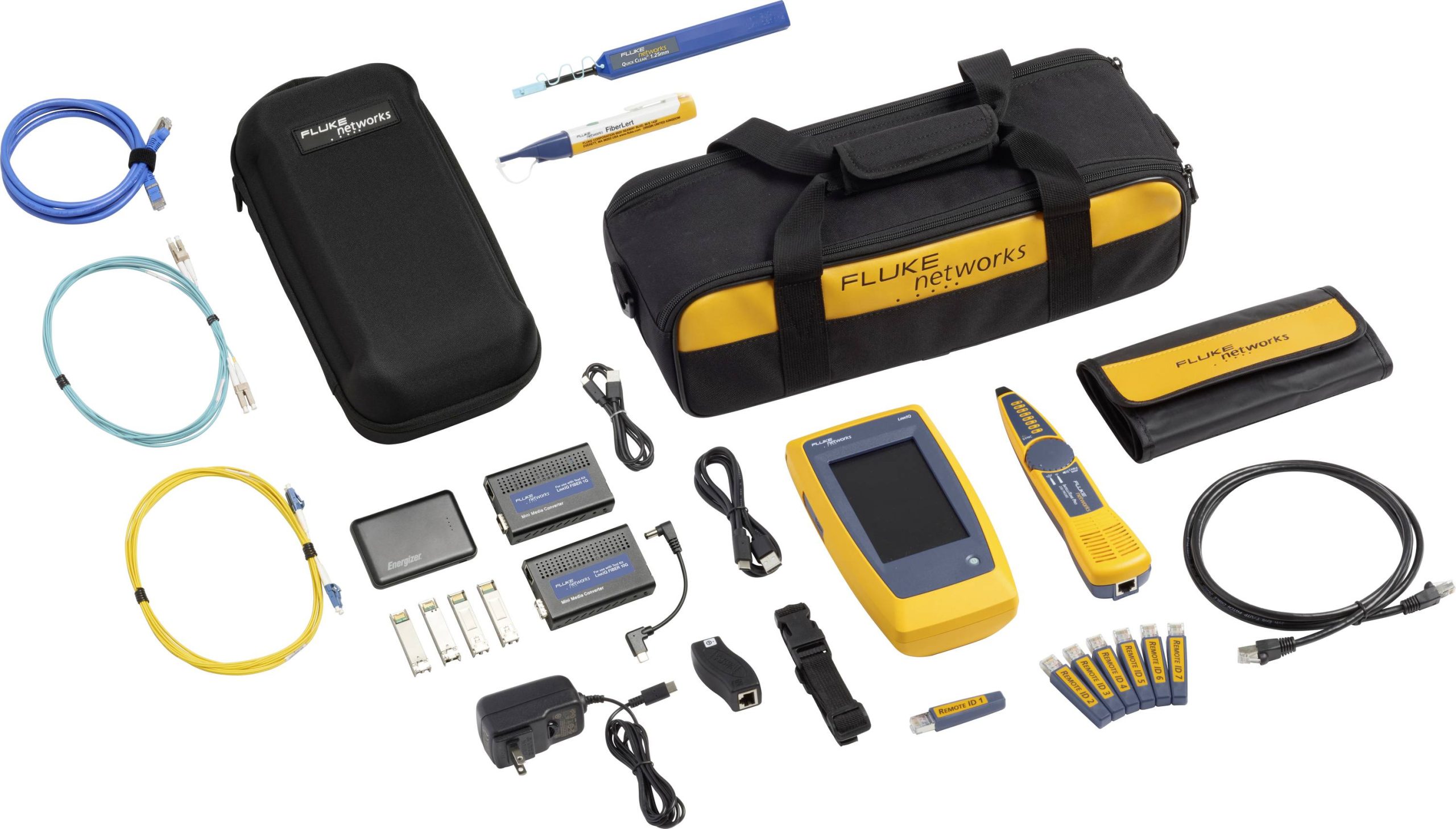 Fluke Networks LIQ-KIT-FMC Konwerter mediów światłowodowych Pasuje do: Włókno szklane, 1 Gbit/s, 10 Gbit/s - obrazek 1