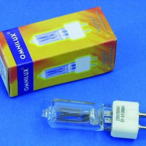 Omnilux Studiolampe Lampa halogenowa do efektów oświetleniowych 230 V GY9.5 500 W biały