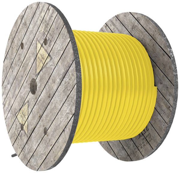 Linia pancerna AS Schwabe 10039, 3 x 2.5 mm², Produkty w metrach bieżących, żółty