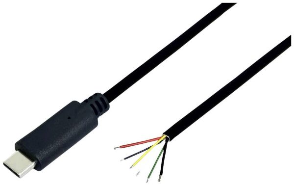 BKL Electronic 10080125 Kabel połączeniowy USB-C USB-C PD 100Watt Series, USB C®, 1 m, 1 szt.