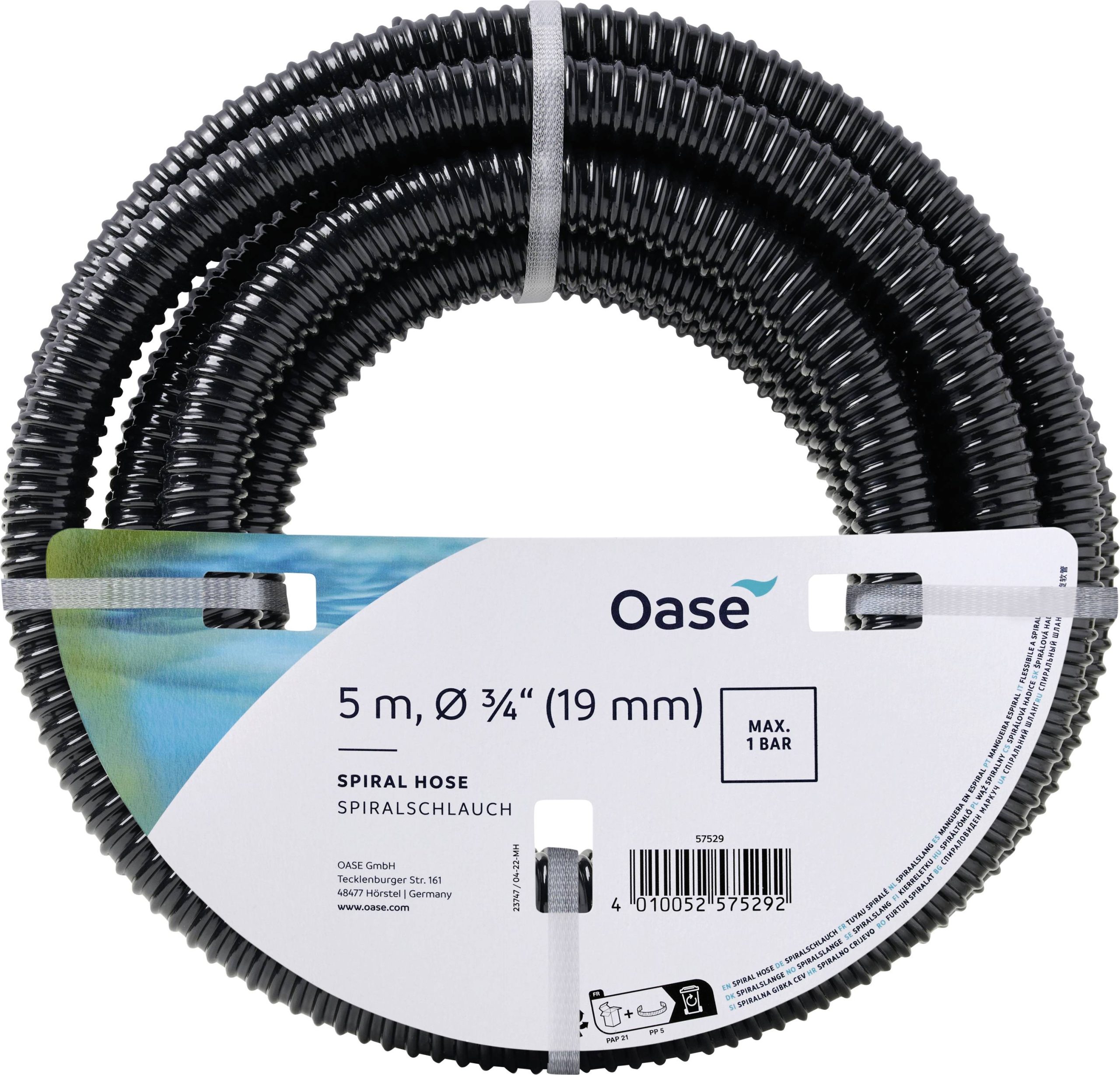 Oase 57529 Wąż spirany (Ø) 20 mm 5 m - obrazek 1