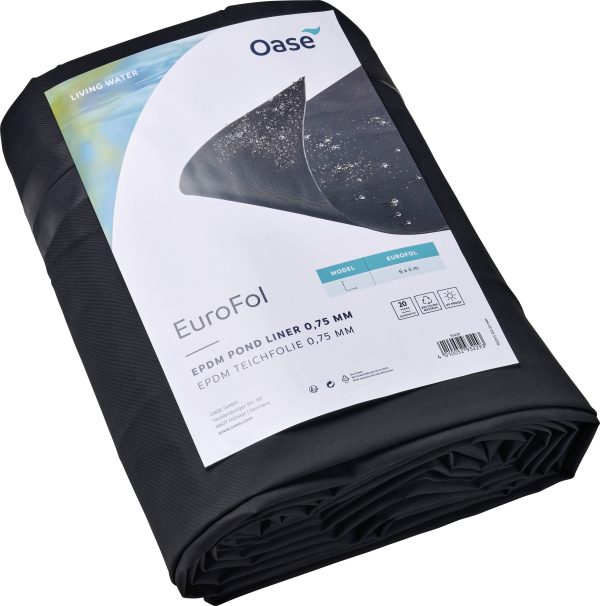 Oase 93229 EuroFol EPDM Pre-Packed Staw prosty (D x S) 6 m x 4 m 1 szt.