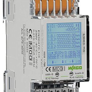 WAGO 879-3040 879-3040 Licznik prądu trójfazowy cyfrowy Zezwolenie MID: tak 1 szt. WAGO 879-3040 879-3040 Licznik prądu trójfazowy cyfrowy Zezwolenie MID: tak 1 szt.